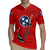 Tennessee Flag Fishing Rugby Jersey with Ripped Hook Graphic and Triple Star Symbol in Red and Blue - Wonder Print Shop