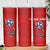 Tennessee Flag Fishing Skinny Tumbler with Ripped Hook Graphic and Triple Star Symbol in Red and Blue - Wonder Print Shop