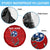 Tennessee Flag Fishing Spare Tire Cover with Ripped Hook Graphic and Triple Star Symbol in Red and Blue - Wonder Print Shop