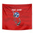 Tennessee Flag Fishing Tapestry with Ripped Hook Graphic and Triple Star Symbol in Red and Blue - Wonder Print Shop