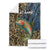 Rainbow Trout Fishing Blanket with Camouflage Reeds and Forest Background in Nature-Inspired Colors - Wonder Print Shop