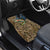 Rainbow Trout Fishing Car Mats with Camouflage Reeds and Forest Background in Nature-Inspired Colors - Wonder Print Shop