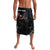 American Eagle Bowling Lavalava with Distressed Flag and Grunge Pattern in Red White and Blue - Wonder Print Shop
