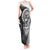 Viking Odin Tank Maxi Dress Ravens of Valhalla with Helm of Awe and Ancient Rune Patterns - Wonder Print Shop
