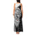 Viking Odin Tank Maxi Dress Ravens of Valhalla with Helm of Awe and Ancient Rune Patterns - Wonder Print Shop