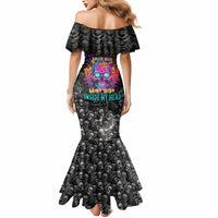 Skull Mermaid Dress Your Demons Hide Under Your Bed Mine Hide Inside My Head - Wonder Print Shop