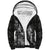 Skull Sherpa Hoodie Your Demons Hide Under Your Bed Mine Hide Inside My Head - Wonder Print Shop