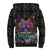 Skull Sherpa Hoodie Your Demons Hide Under Your Bed Mine Hide Inside My Head - Wonder Print Shop