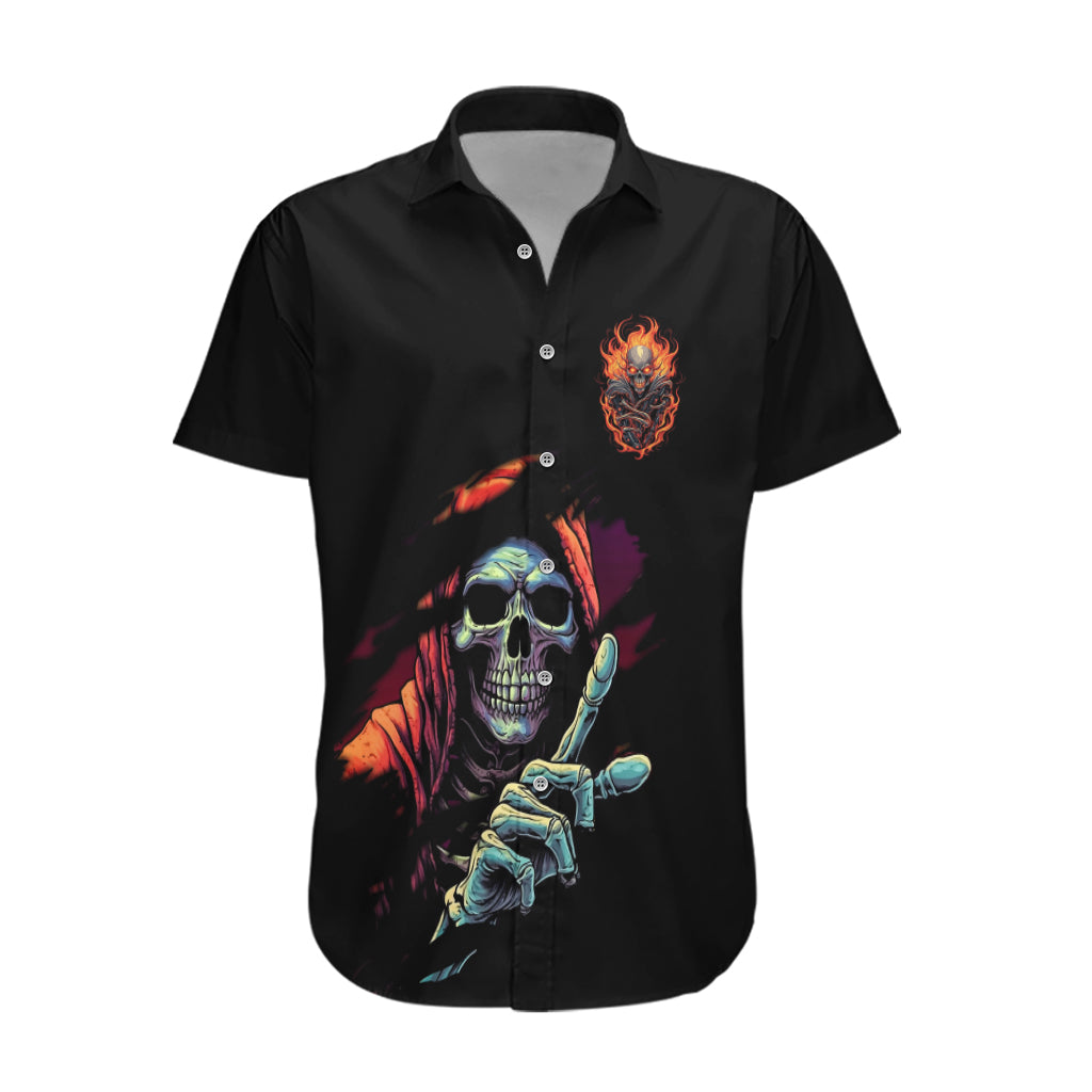 Reaper Skull Hawaiian Shirt I Can Fix Stupid But It's Gonna Hurt - Wonder Print Shop
