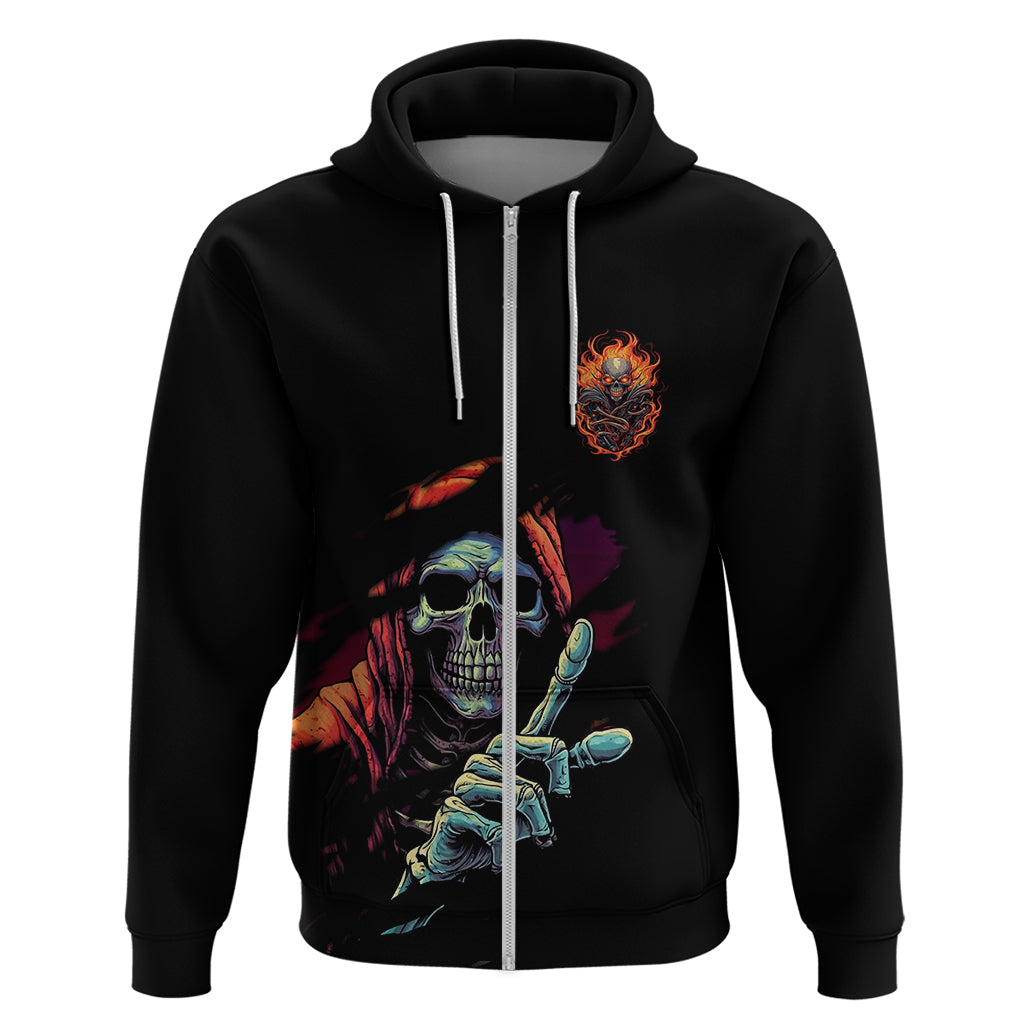 Reaper Skull Hoodie I Can Fix Stupid But It's Gonna Hurt - Wonder Print Shop