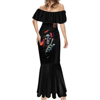 Reaper Skull Mermaid Dress I Can Fix Stupid But It's Gonna Hurt - Wonder Print Shop