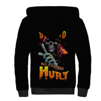 Reaper Skull Sherpa Hoodie I Can Fix Stupid But It's Gonna Hurt - Wonder Print Shop