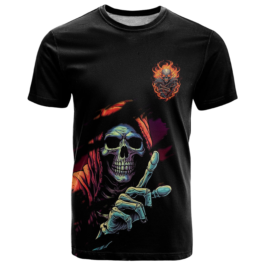 Reaper Skull T Shirt I Can Fix Stupid But It's Gonna Hurt - Wonder Print Shop