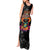 Day Of The Dead Sugar Skull Tank Maxi Dress Dia De Los Murtos - Wonder Print Shop