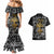 Viking Couples Matching Mermaid Dress and Hawaiian Shirt Yggdrasil Pattern And Ancient Rune - Wonder Print Shop