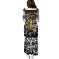 Viking Puletasi Yggdrasil Pattern And Ancient Rune - Wonder Print Shop