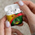 Guinea Bissau AirPods Case with Green Yellow Red Swirl Design - Wonder Print Shop