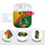 Guinea Bissau AirPods Case with Green Yellow Red Swirl Design - Wonder Print Shop