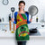 Guinea Bissau Apron with Green Yellow Red Swirl Design - Wonder Print Shop