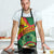 Guinea Bissau Apron with Green Yellow Red Swirl Design - Wonder Print Shop