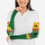Guinea Bissau Arm Sleeves with Green Yellow Red Swirl Design - Wonder Print Shop