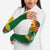 Guinea Bissau Arm Sleeves with Green Yellow Red Swirl Design - Wonder Print Shop