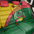 Guinea Bissau Back Car Seat Cover with Green Yellow Red Swirl Design - Wonder Print Shop