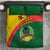 Guinea Bissau Bedding Set with Green Yellow Red Swirl Design - Wonder Print Shop