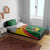 Guinea Bissau Bedding Set with Green Yellow Red Swirl Design - Wonder Print Shop
