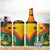 Guinea Bissau 4 in 1 Can Cooler Tumbler with Green Yellow Red Swirl Design - Wonder Print Shop