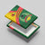 Guinea Bissau Canvas Wall Art with Green Yellow Red Swirl Design - Wonder Print Shop
