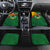 Guinea Bissau Car Mats with Green Yellow Red Swirl Design - Wonder Print Shop