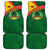 Guinea Bissau Car Mats with Green Yellow Red Swirl Design - Wonder Print Shop