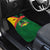 Guinea Bissau Car Mats with Green Yellow Red Swirl Design - Wonder Print Shop