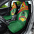 Guinea Bissau Car Seat Cover with Green Yellow Red Swirl Design - Wonder Print Shop
