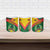 Guinea Bissau Ceramic Mug with Green Yellow Red Swirl Design - Wonder Print Shop