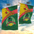 Guinea Bissau Garden Flag with Green Yellow Red Swirl Design - Wonder Print Shop