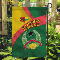 Guinea Bissau Garden Flag with Green Yellow Red Swirl Design - Wonder Print Shop
