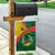 Guinea Bissau Garden Flag with Green Yellow Red Swirl Design - Wonder Print Shop