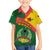 Guinea Bissau Hawaiian Shirt with Green Yellow Red Swirl Design - Wonder Print Shop