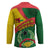 Guinea Bissau Hockey Jersey with Green Yellow Red Swirl Design - Wonder Print Shop