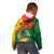 Guinea Bissau Kid Hoodie with Green Yellow Red Swirl Design - Wonder Print Shop