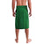 Guinea Bissau Lavalava with Green Yellow Red Swirl Design - Wonder Print Shop