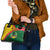 Guinea Bissau Shoulder Handbag with Green Yellow Red Swirl Design - Wonder Print Shop