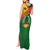 Guinea Bissau Tank Maxi Dress with Green Yellow Red Swirl Design - Wonder Print Shop