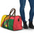 Guinea Bissau Travel Bag with Green Yellow Red Swirl Design - Wonder Print Shop