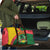 Guinea Bissau Travel Bag with Green Yellow Red Swirl Design - Wonder Print Shop