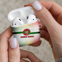 Guinea Bissau AirPods Case with White Green Red Gradient Design - Wonder Print Shop