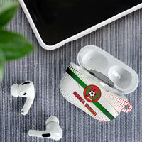 Guinea Bissau AirPods Case with White Green Red Gradient Design - Wonder Print Shop