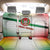 Guinea Bissau Back Car Seat Cover with White Green Red Gradient Design - Wonder Print Shop